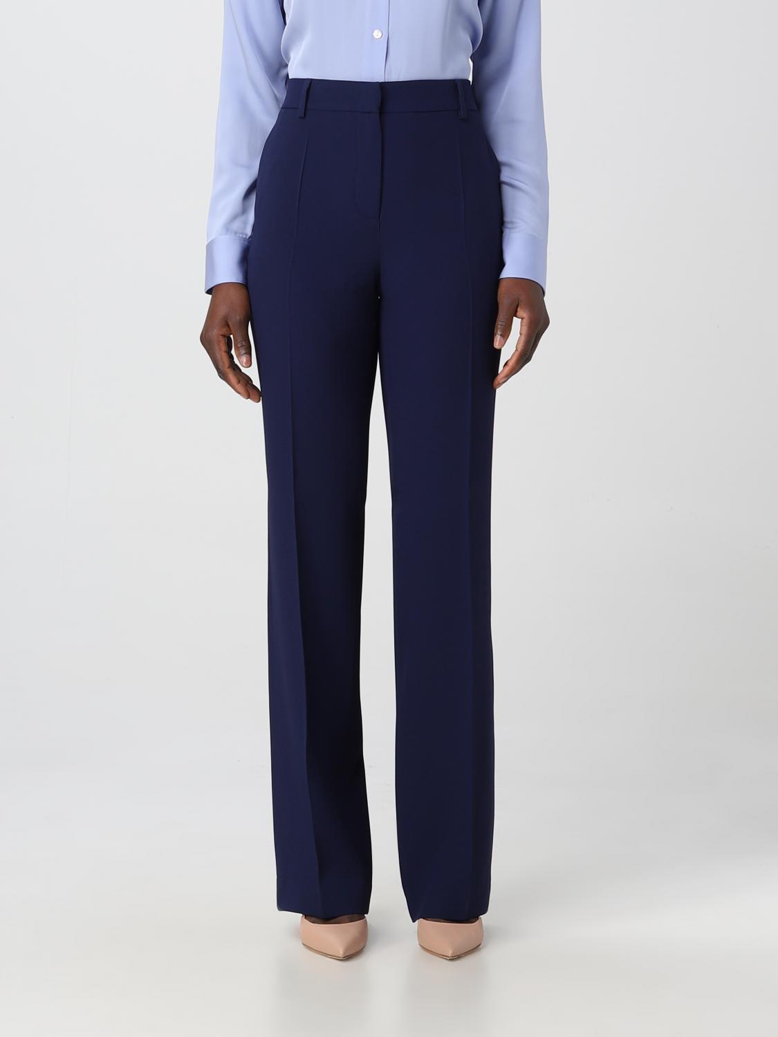 ALBERTA FERRETTI Pants  Woman Color Blue Product Image