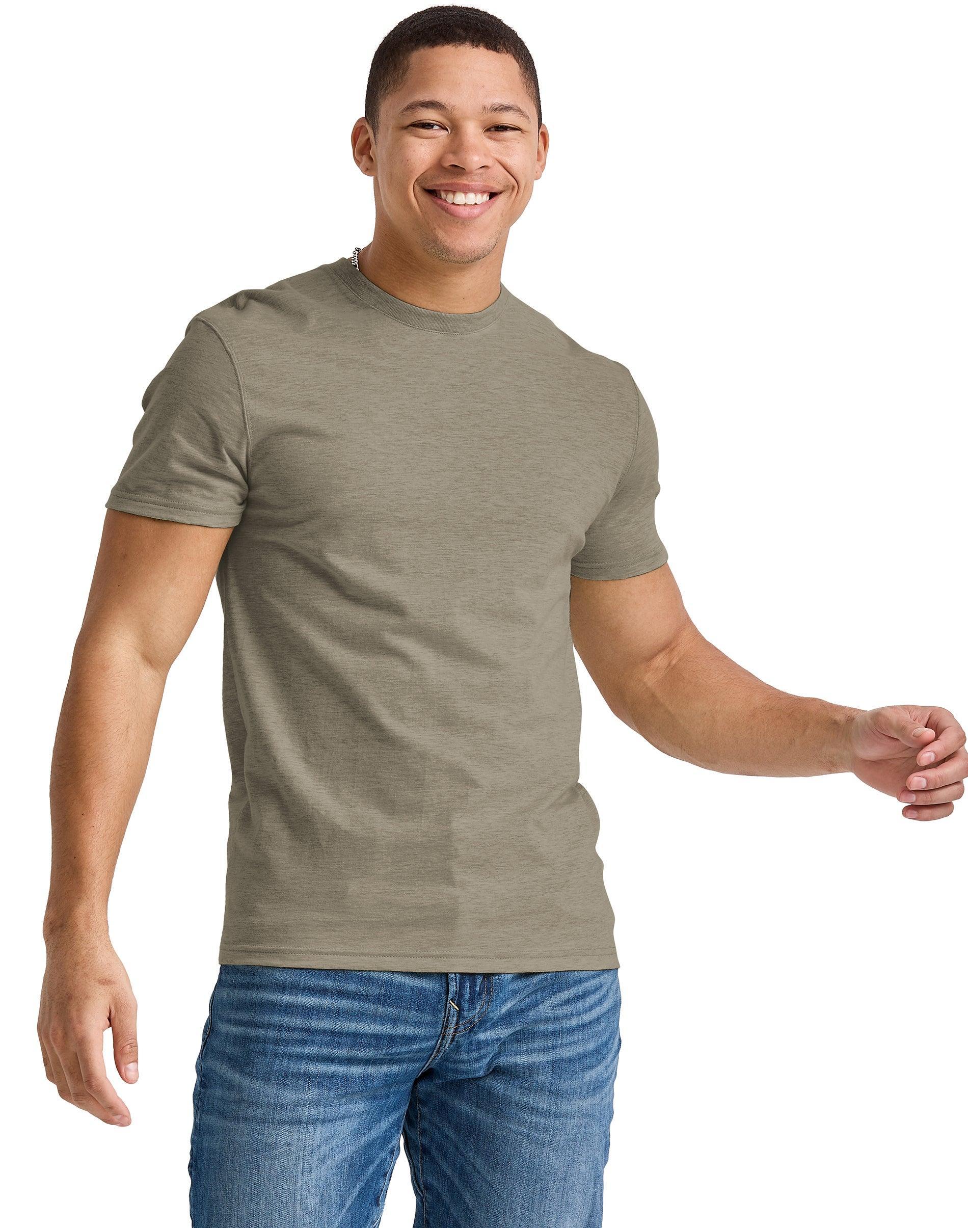 Men's Hanes Originals Tri-blend Tee, Size: 3XL, Eco White Product Image