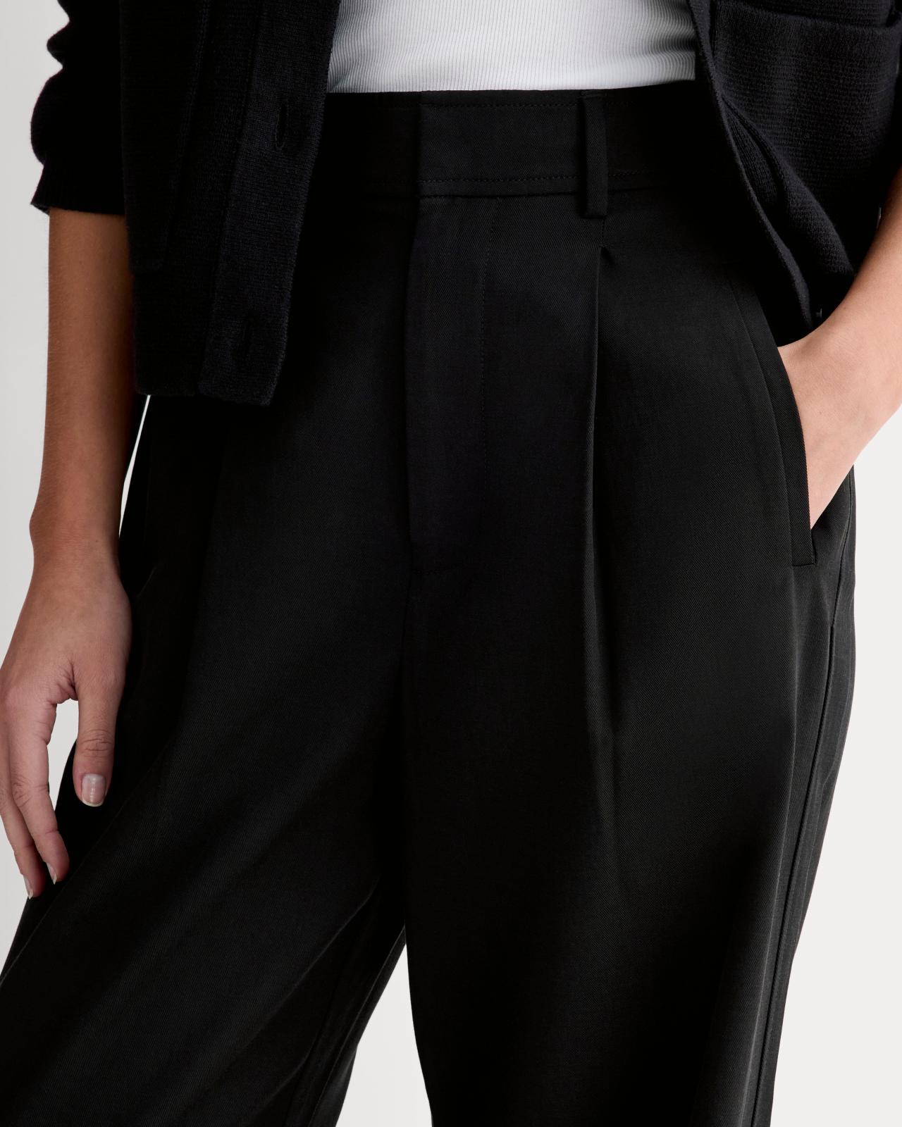 Womens Draper Pleated Pant in Buttersmooth by Everlane Product Image