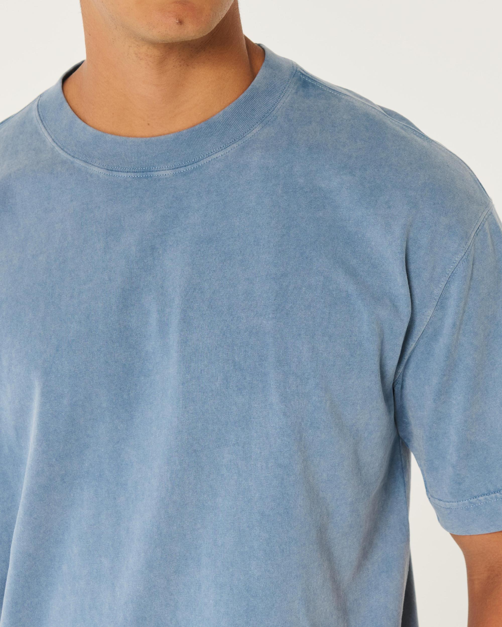 Dalix Mens Lil Smile Heavy Weight Cotton Tee Product Image