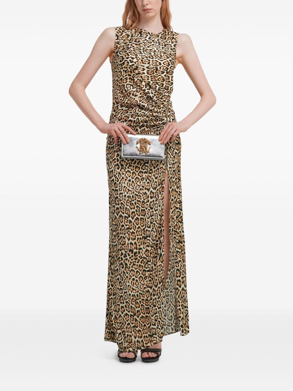 leopard-print maxi dress Product Image
