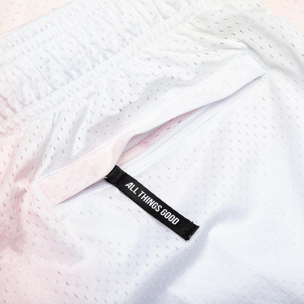 West Mesh Shorts - Crimson Male Product Image