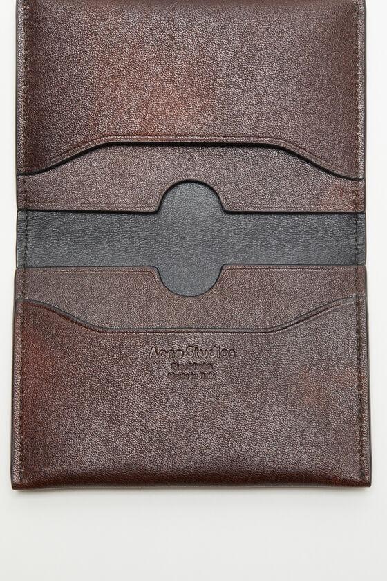 Folded leather wallet Product Image