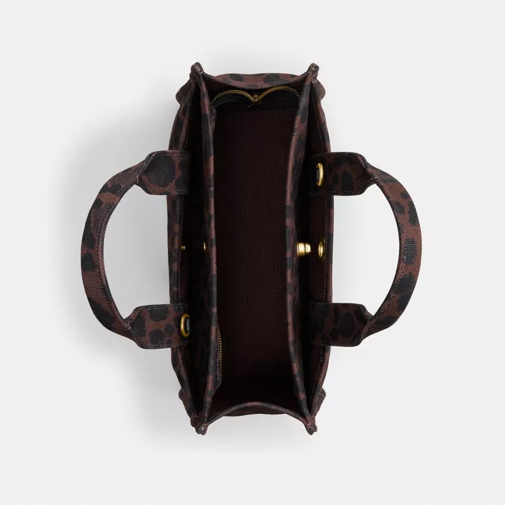 Cargo Tote Bag With Leopard Print Product Image