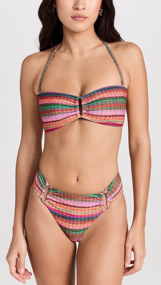 PQ Swim Detail Fanned Bottoms | Shopbop Product Image