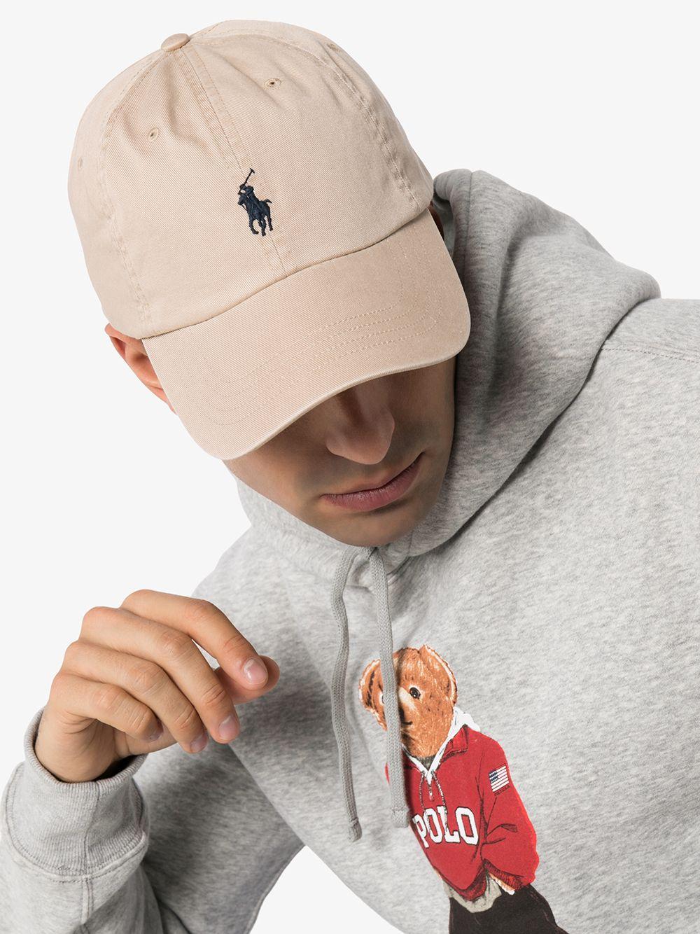 logo-embroidered cotton-canvas cap Product Image