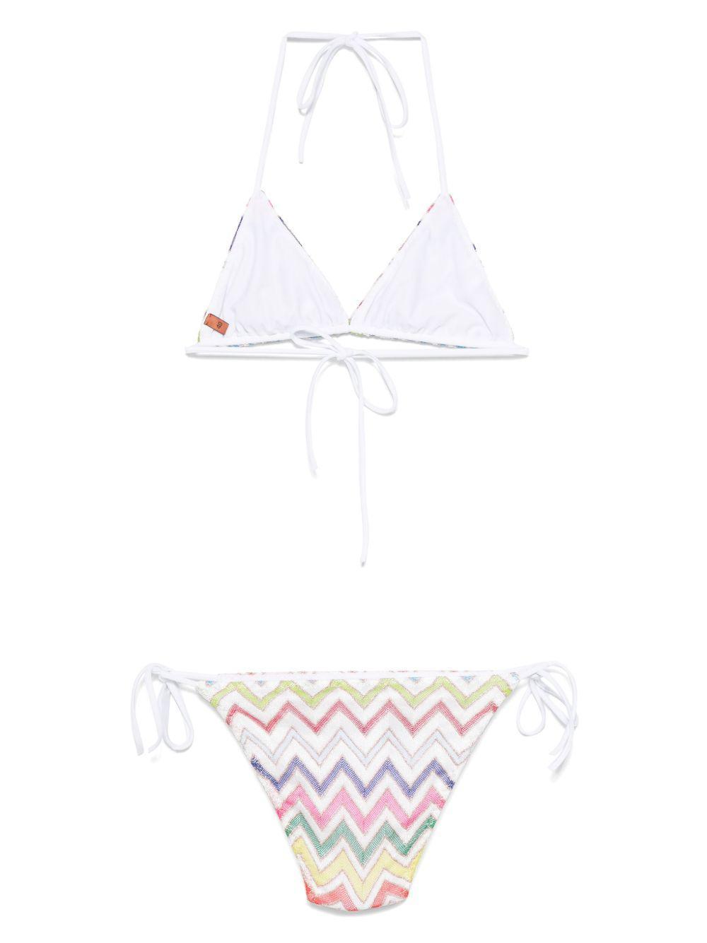 zigzag-print bikini Product Image