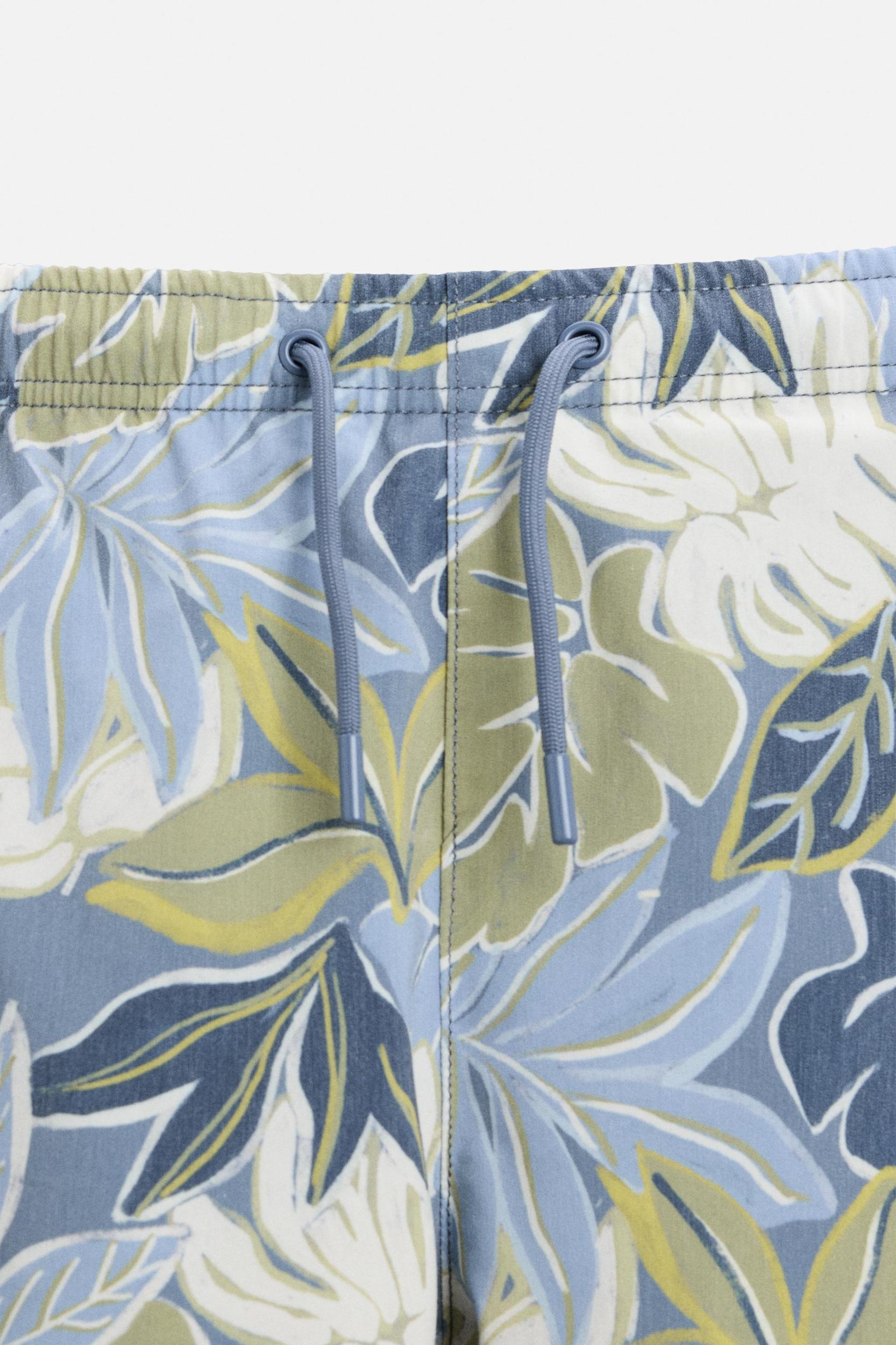 PRINTED MID-LENGTH SWIMSUIT Product Image