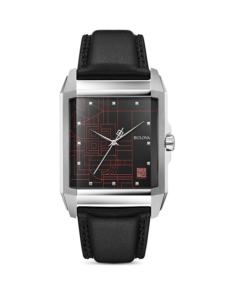 Bulova Frank Lloyd Wright December Gifts Watch, 35mm Product Image