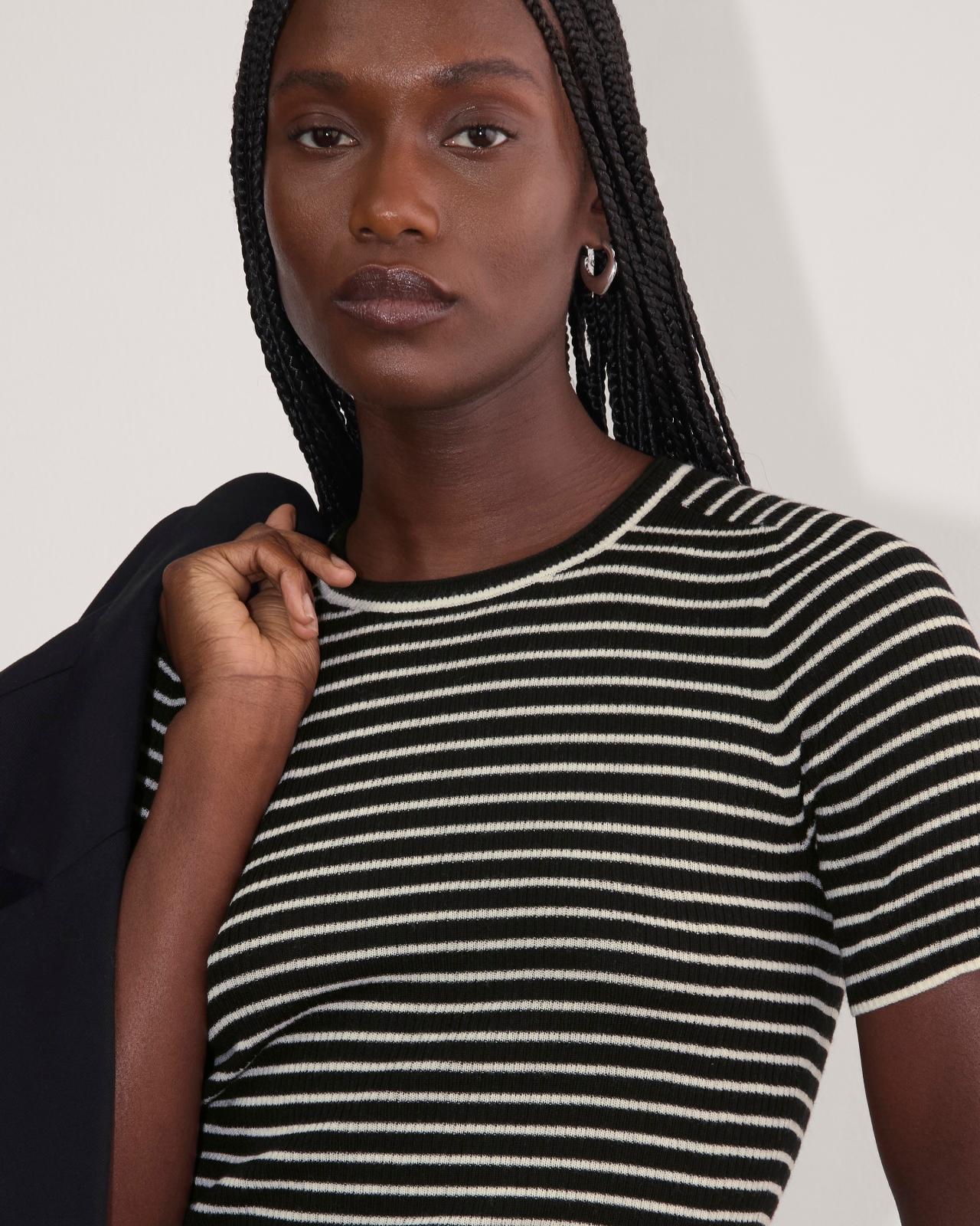 Womens Sweater T-Shirt in Ultrasoft Merino by Everlane Product Image