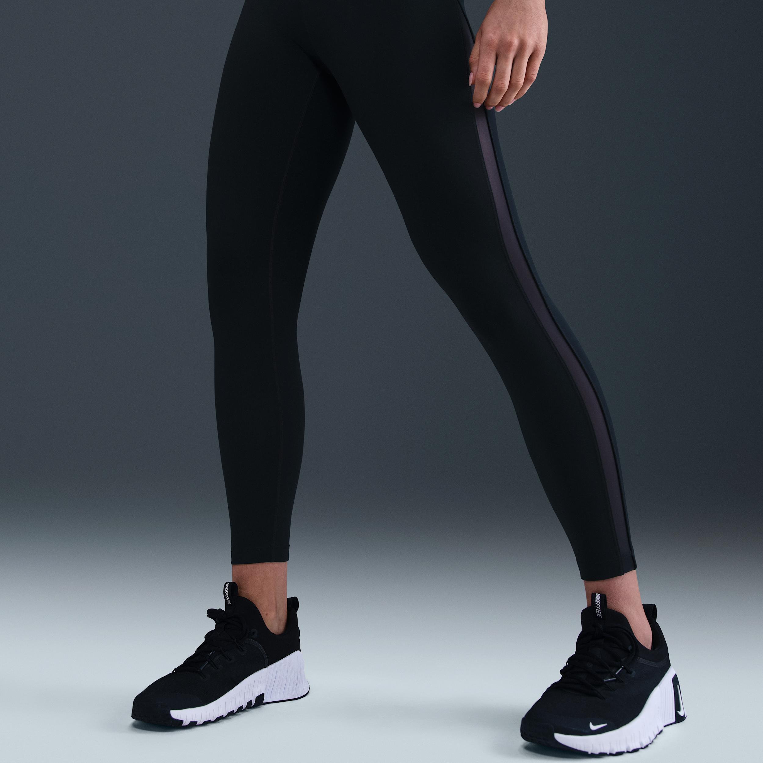 Nike Womens One High-Waisted 7/8 Leggings | HV2292-010 Product Image