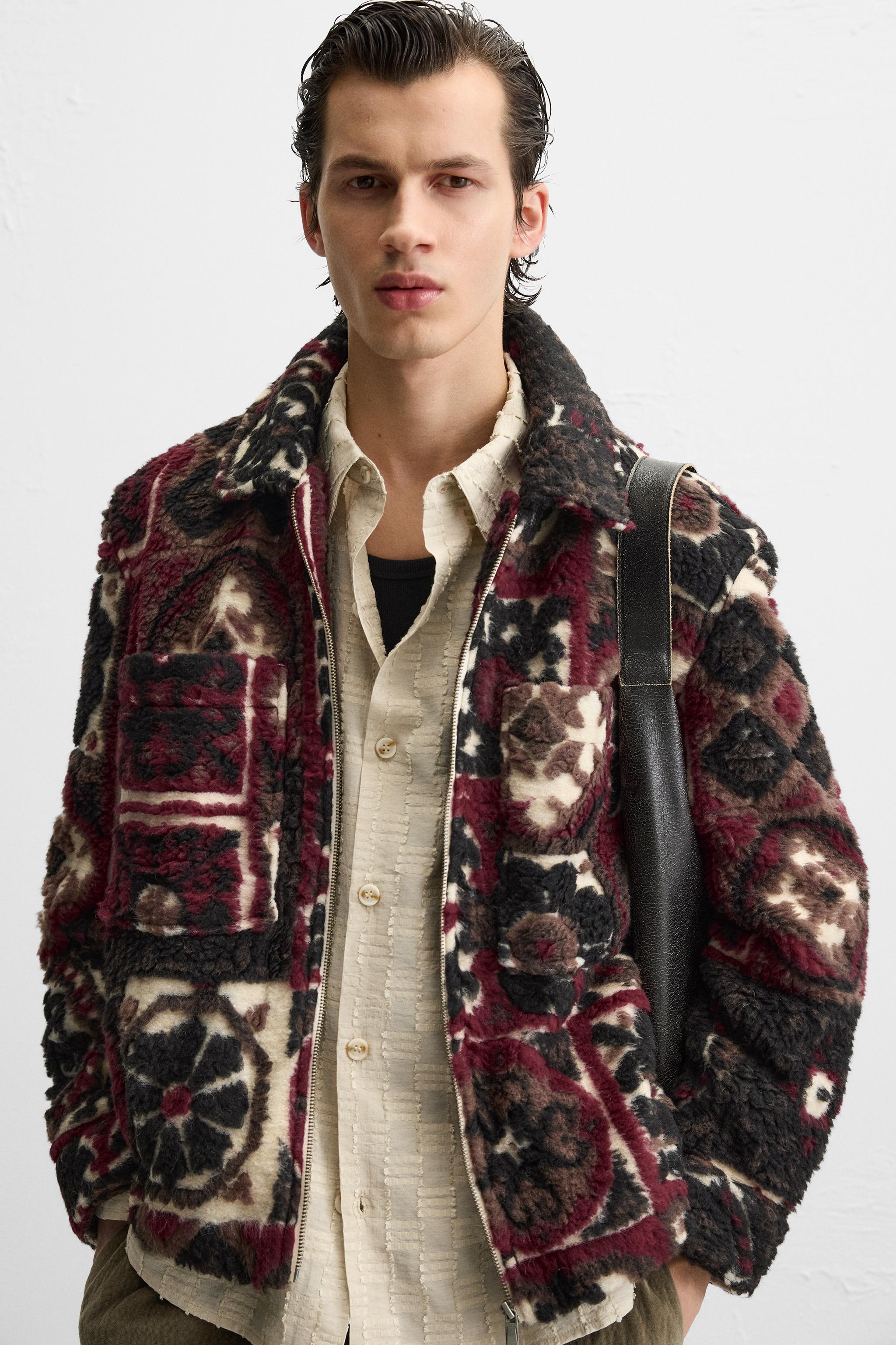 TEXTURED JACQUARD JACKET Product Image