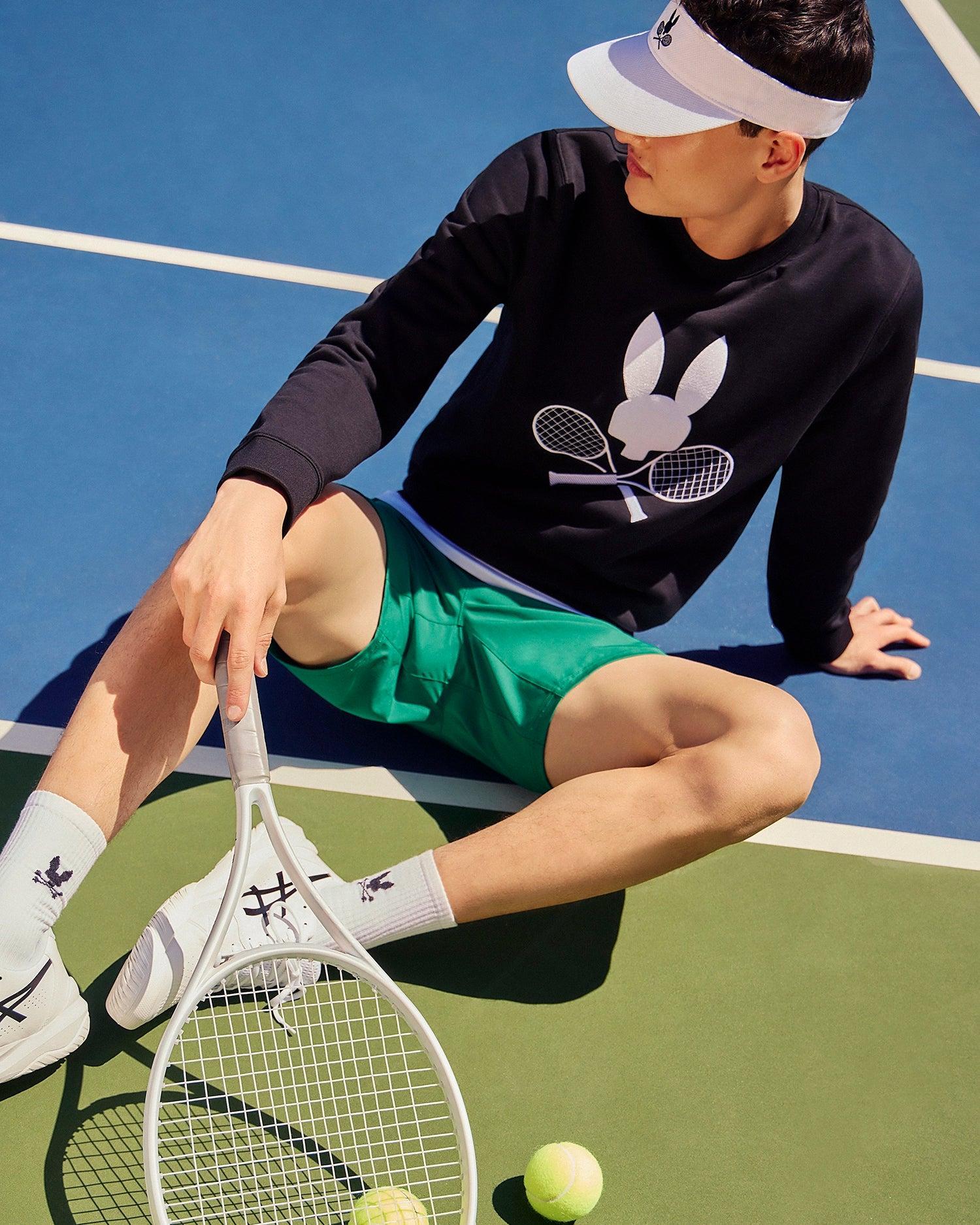 MENS COURTSIDE GRAPHIC TEE - B6U681C200 Product Image