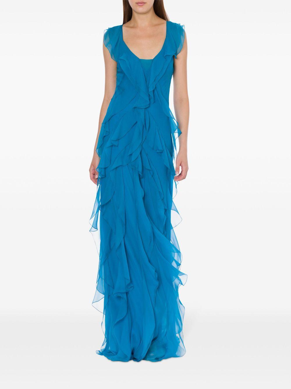 ruffled gown Product Image
