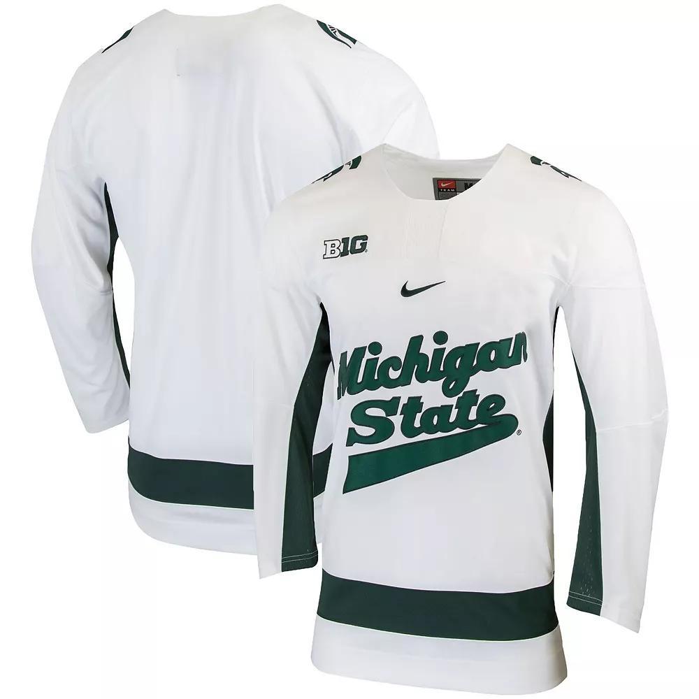 Mens Nike Michigan State Spartans Replica College Hockey Jersey Product Image