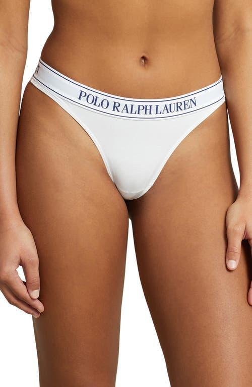 Polo Ralph Lauren Mid Rise Thong Product Image