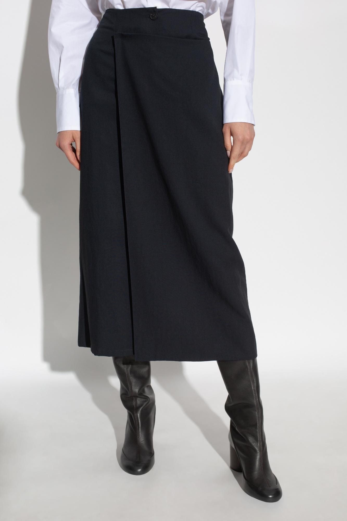 FABIANA FILIPPI Pleated Skirt In Black Product Image