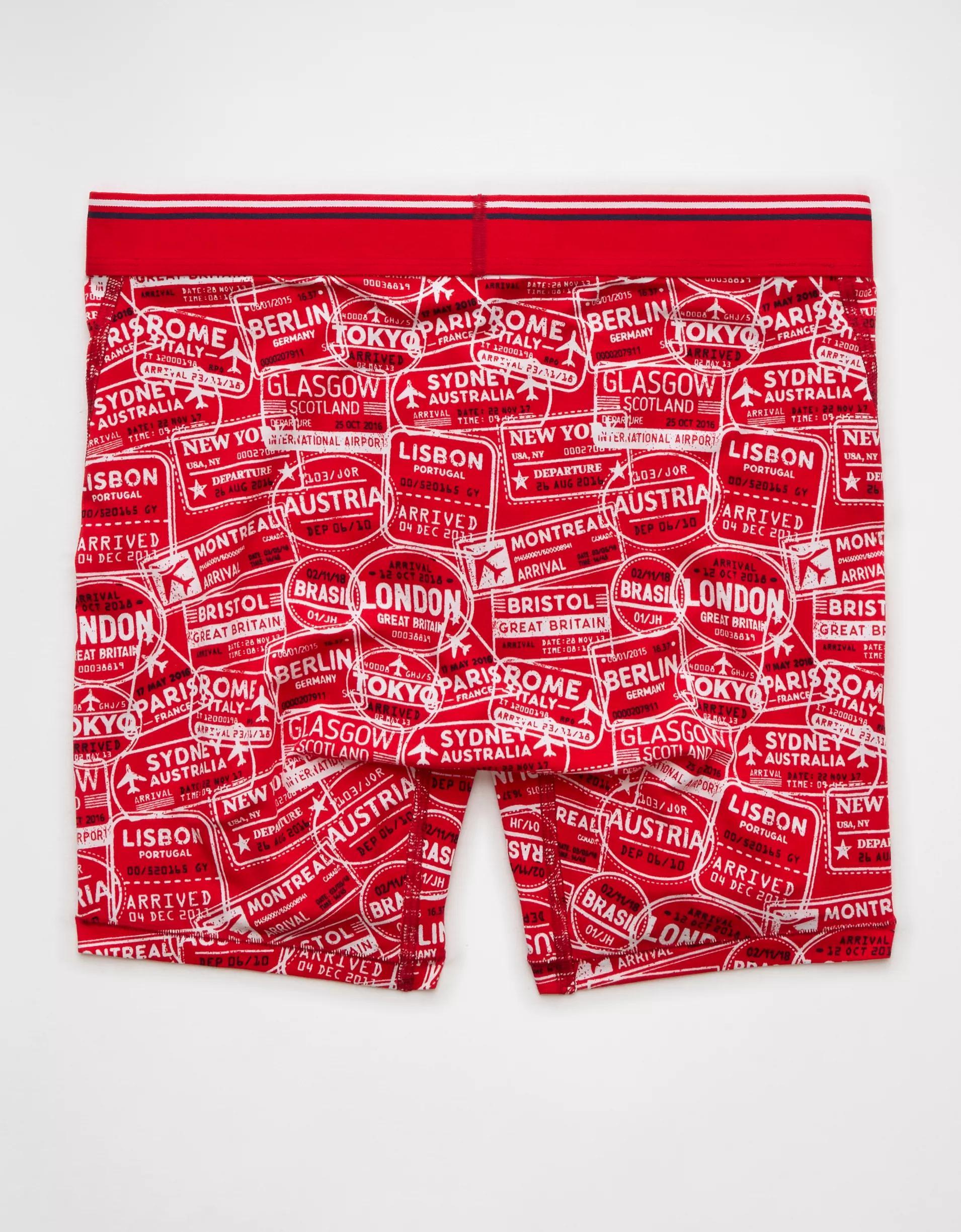 AEO Men's Eagles 6" Ultra Soft Boxer Brief Product Image