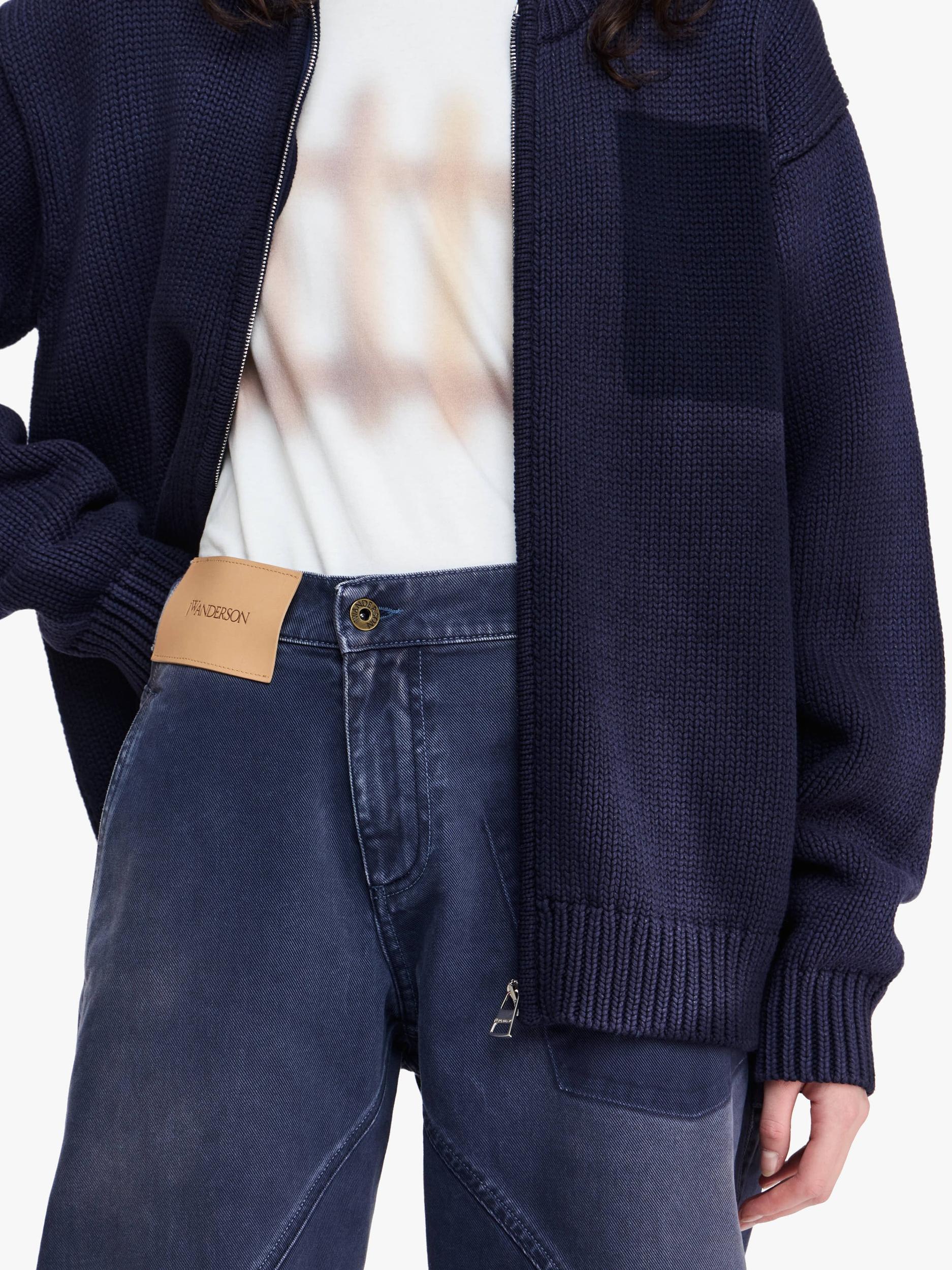 ZIP FRONT CARDIGAN Product Image