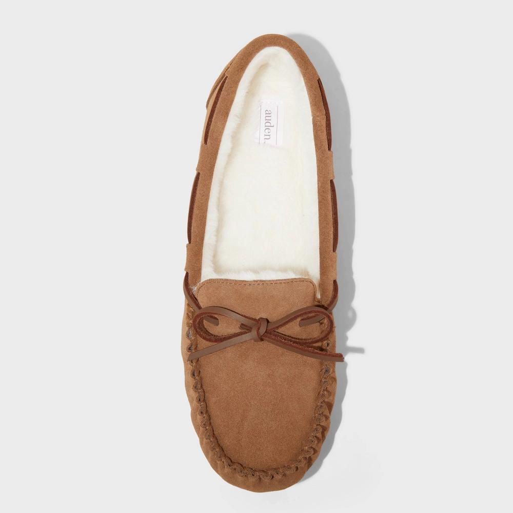 Womens Bria Moccasin Slippers - Auden Chestnut 11 Product Image