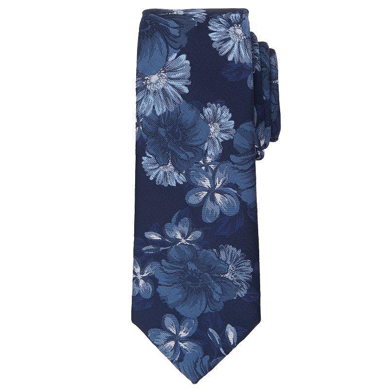 Mens Bespoke Floral Skinny Tie Product Image