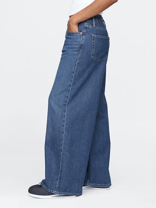 Mid Rise UltraSoft Baggy Jeans Product Image