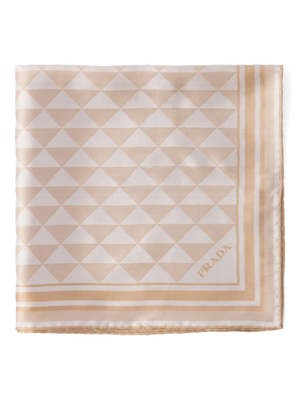 printed silk scarf Product Image