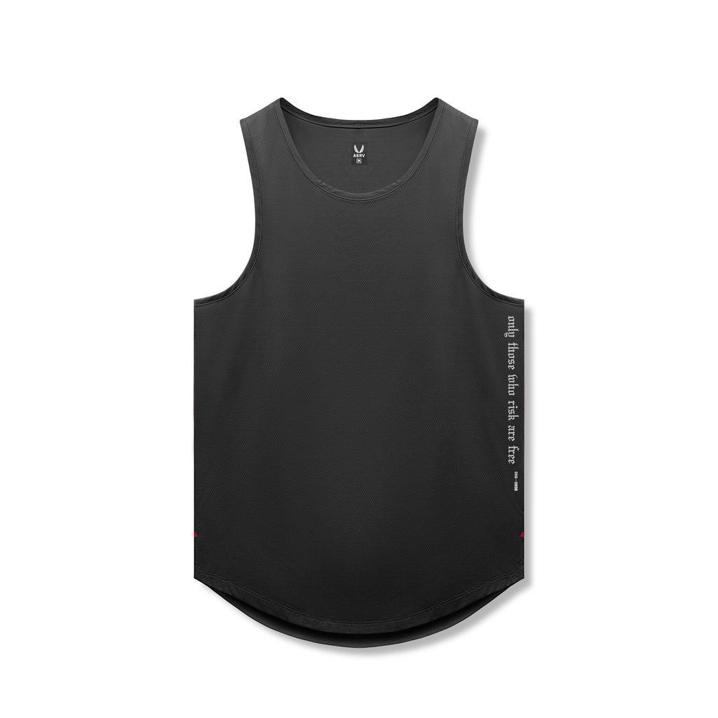 0830. AeroSilver® Tank Top - Black Product Image
