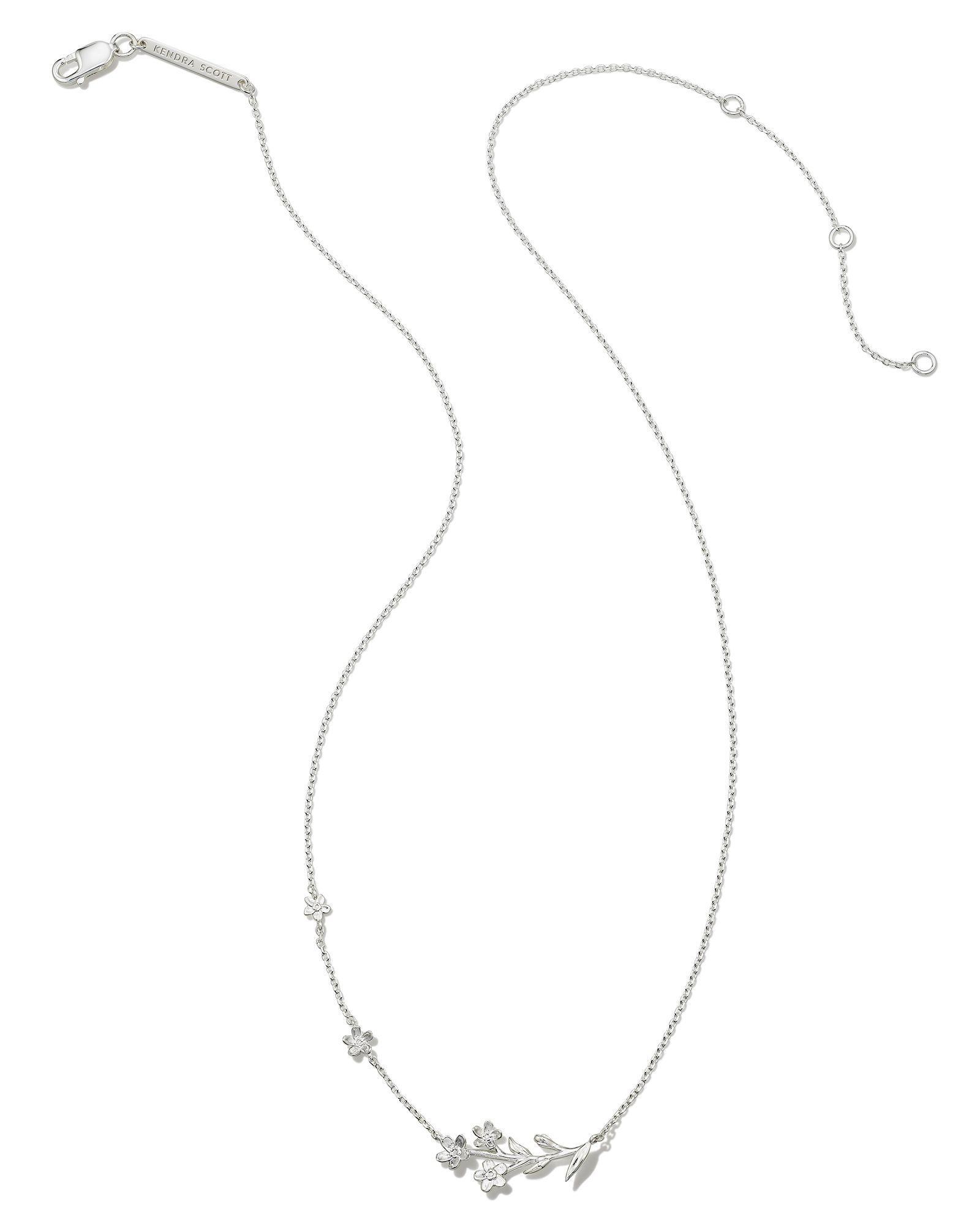 Lilah Pendant Necklace in Sterling Silver Product Image