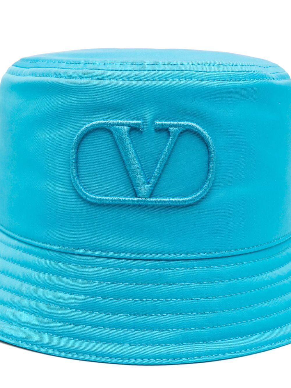 VALENTINO GARAVANI Vlogo Signature Bucket Hat In Blue Product Image