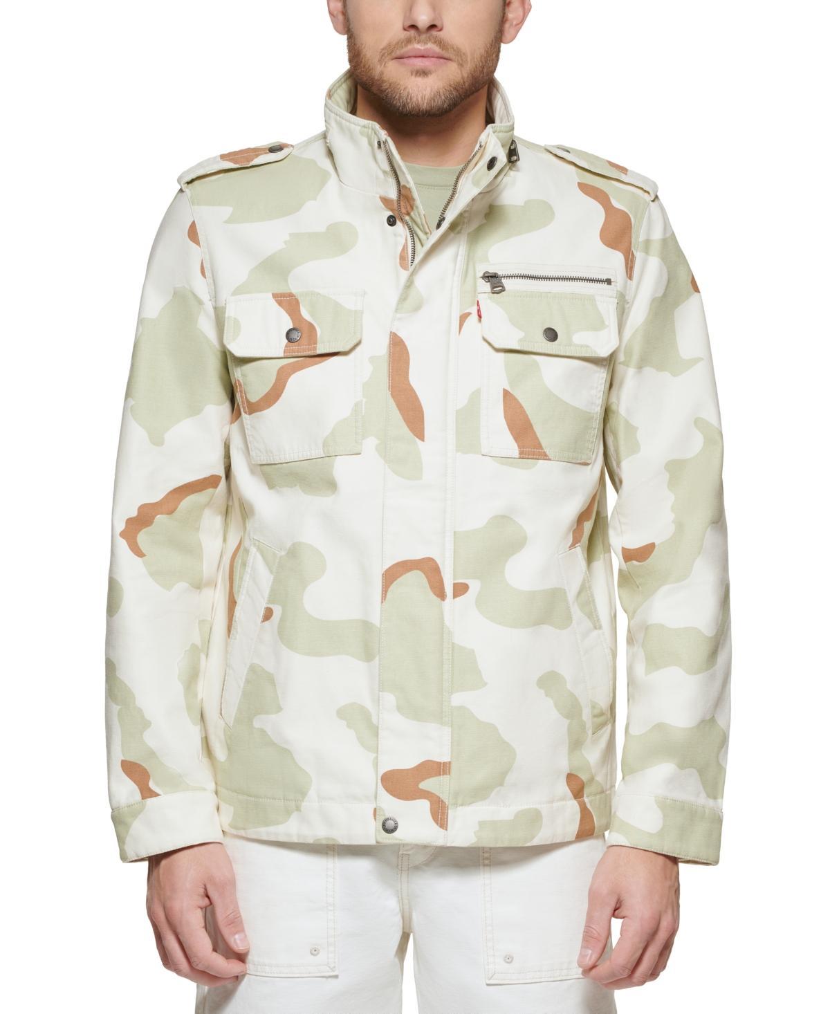 Men's Levi's® Cotton Trucker Jacket, Size: XXL, Dessert Camouflage Product Image