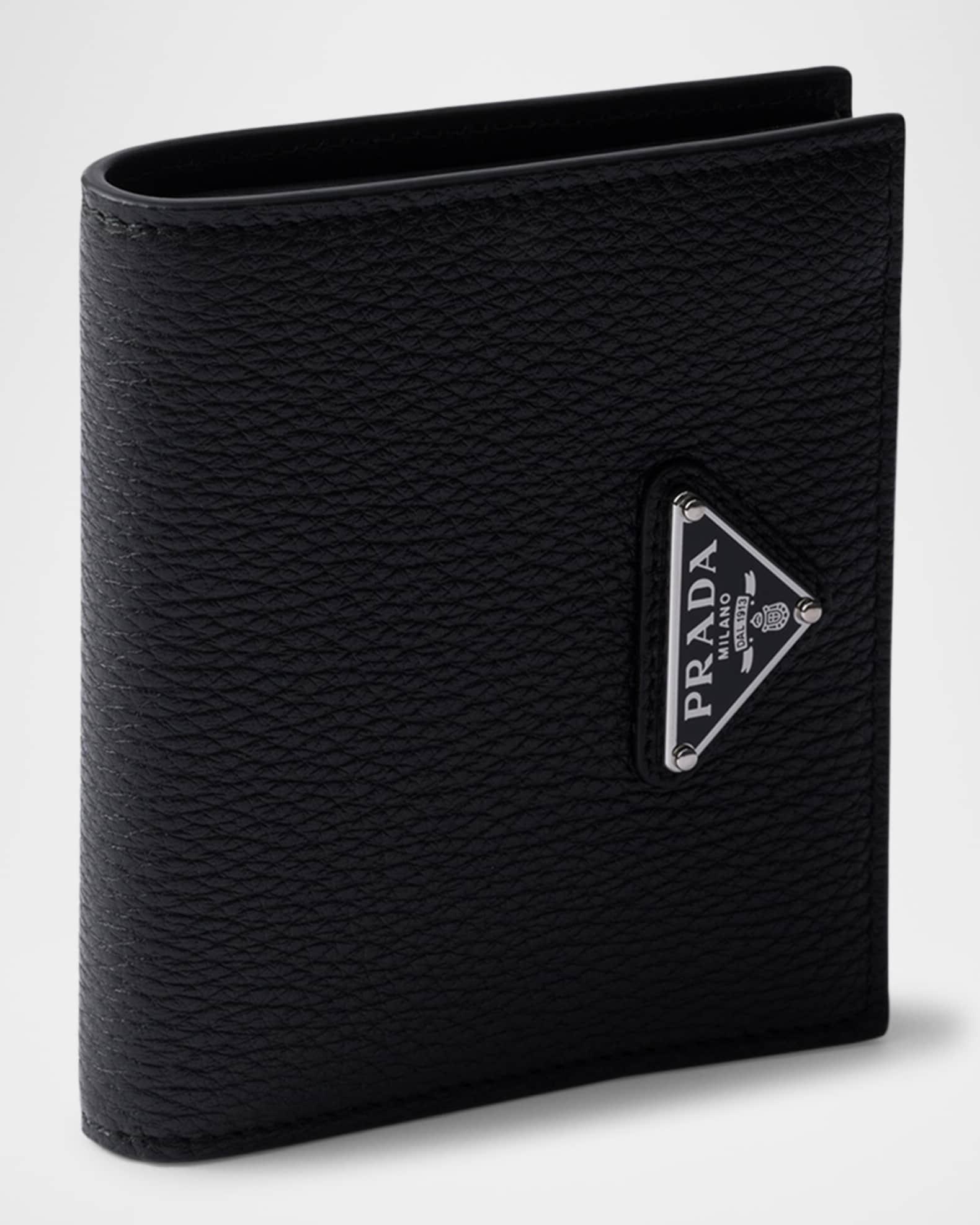 Men's Vitello Daino Triangolo Bifold Wallet Product Image
