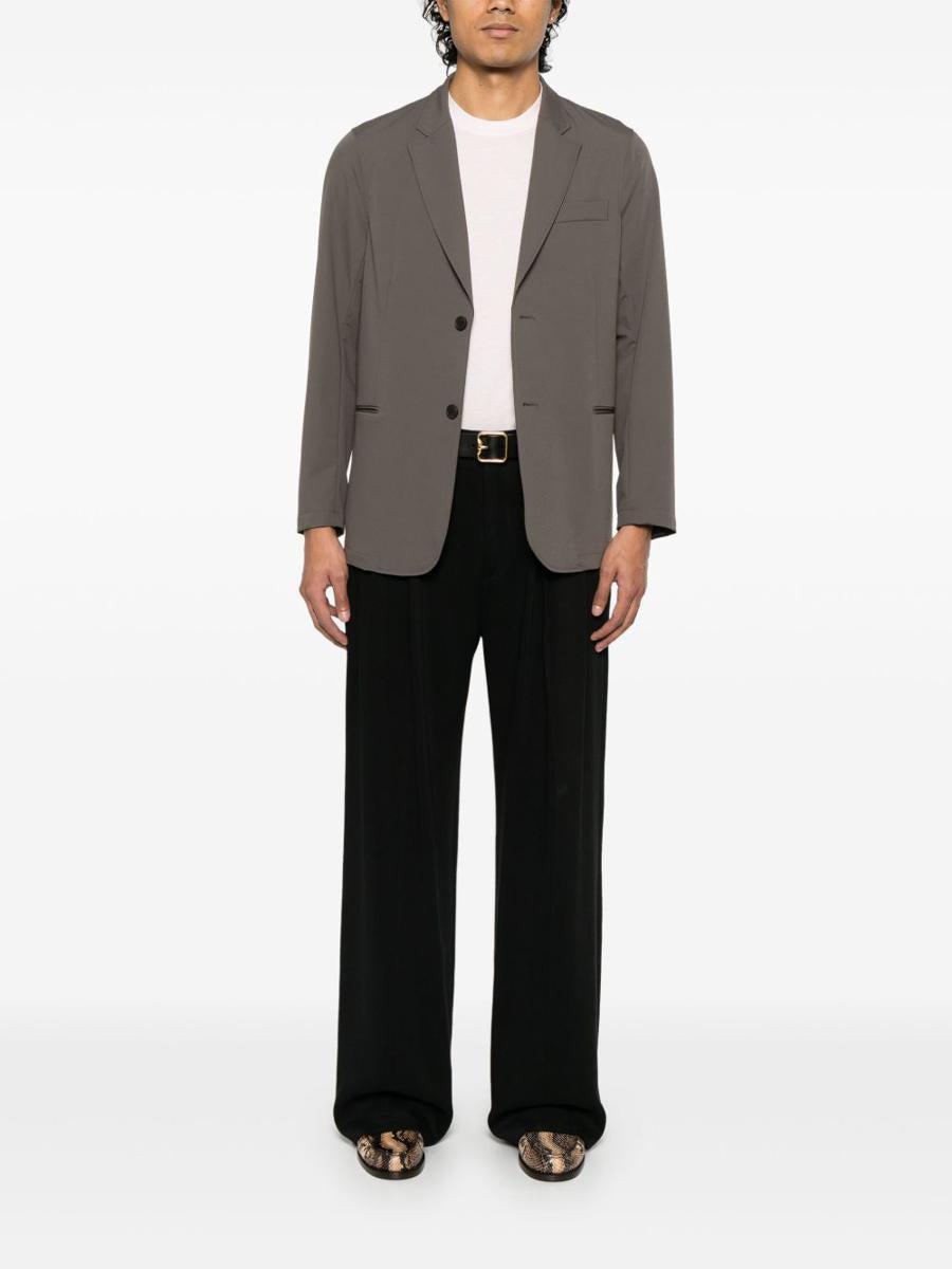 TOM FORD Placed Rib Slim-fit Lyocell And Cotton-blend T-shirt In Neutrals Product Image