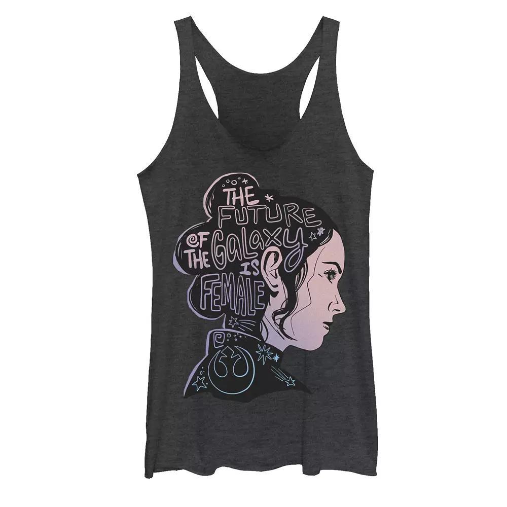 Juniors' Star Wars Rey The Future Of The Galaxy Is Female Graphic Tank Top, Girl's,  Product Image