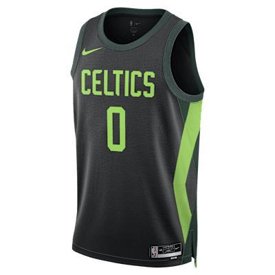 Jayson Tatum Boston Celtics 2024/25 City Edition Nike Men's Dri-FIT NBA Swingman Jersey Product Image