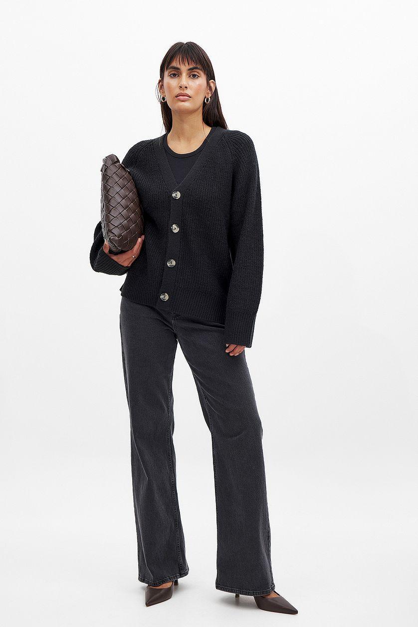 Oversized Knitted Cardigan Product Image