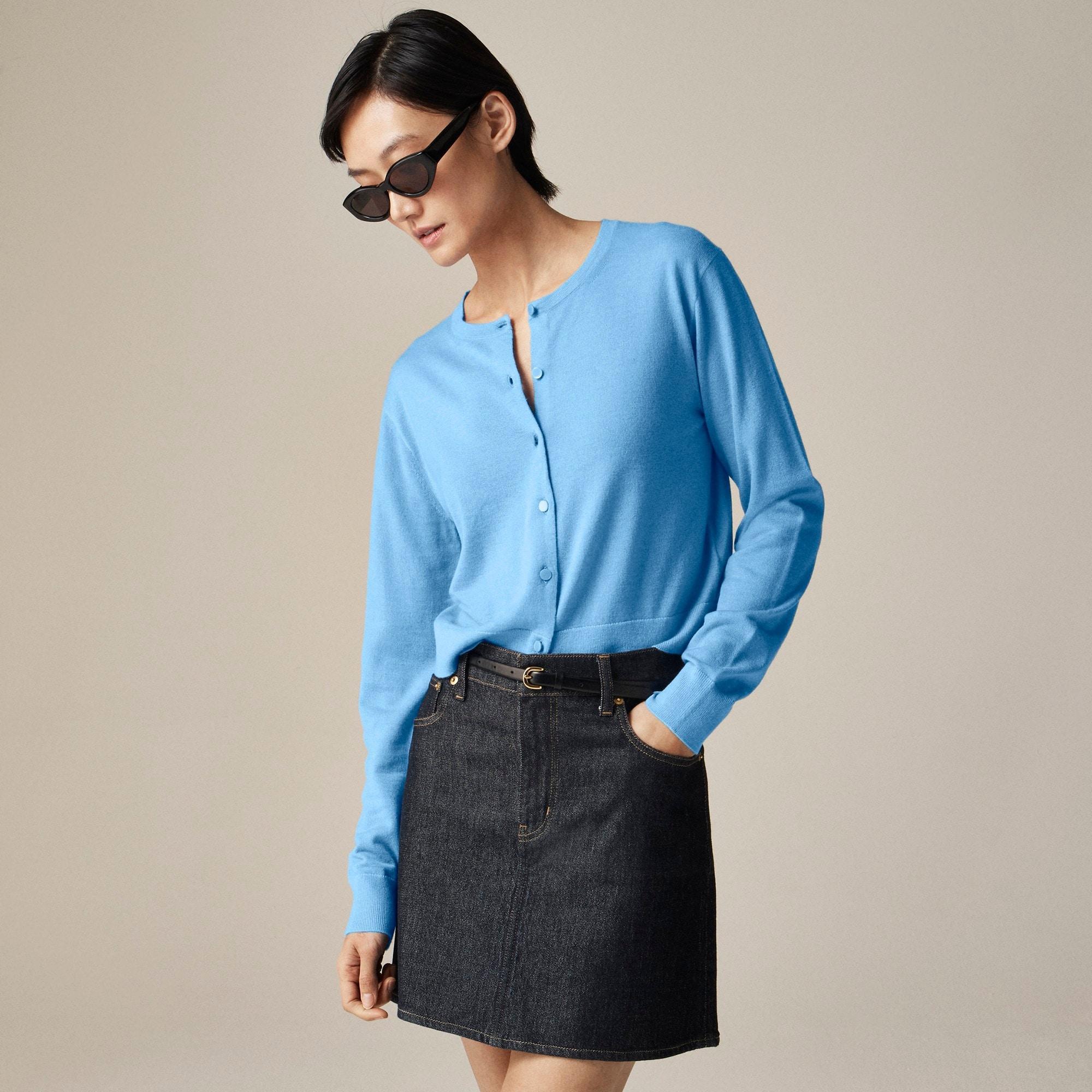 Featherweight cashmere cardigan Product Image