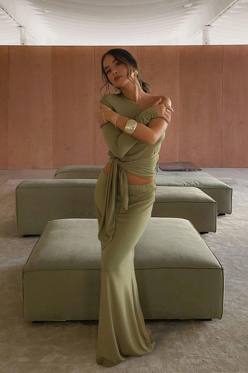 Soft Line Tie Top Product Image