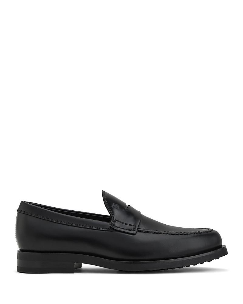 Mens Leather Moccasin Penny Loafers Product Image