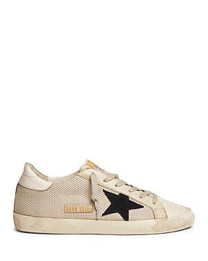 Golden Goose Womens Super-Star Low Top Sneakers Product Image