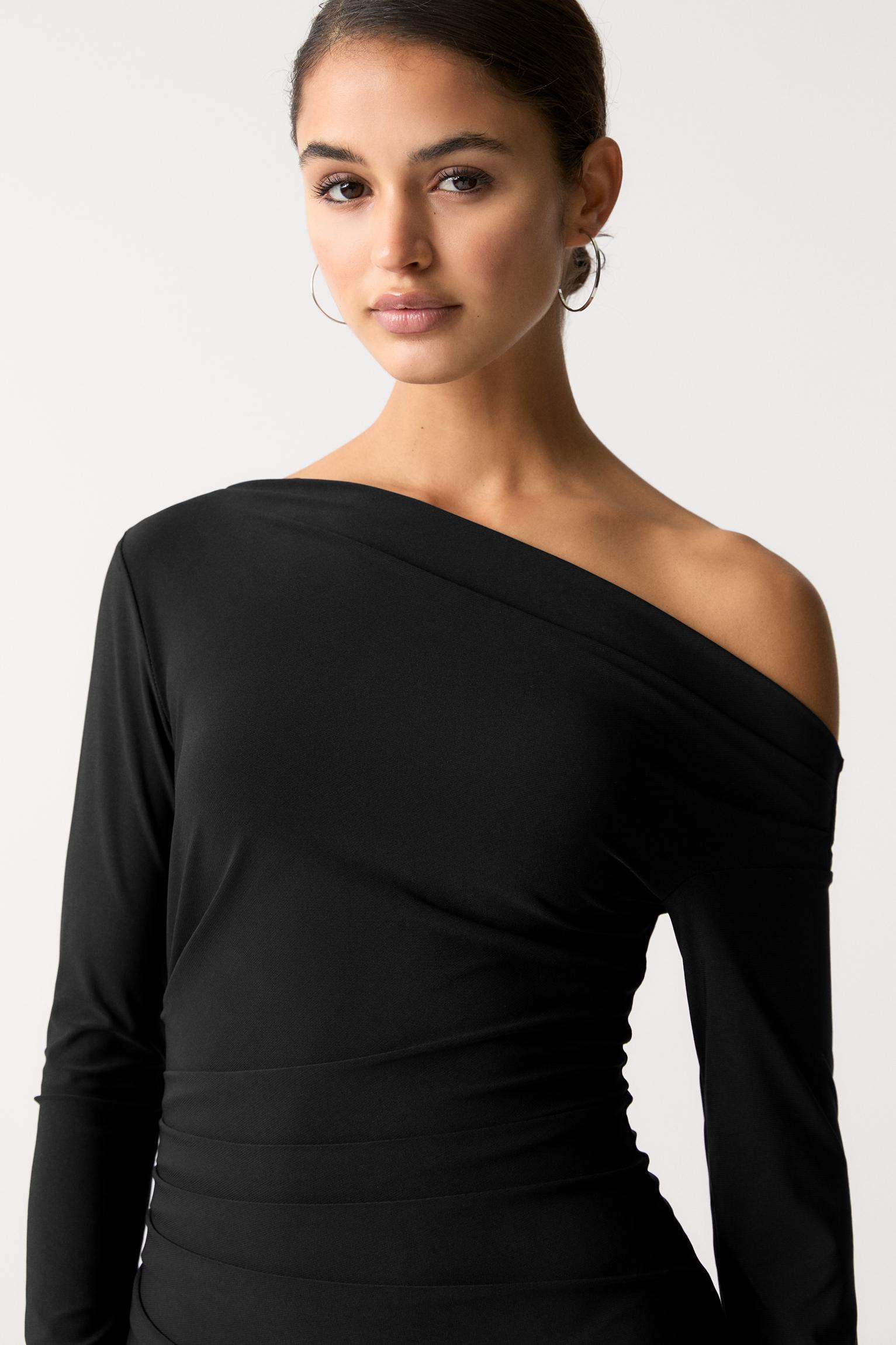 Asymmetric midi dress Product Image