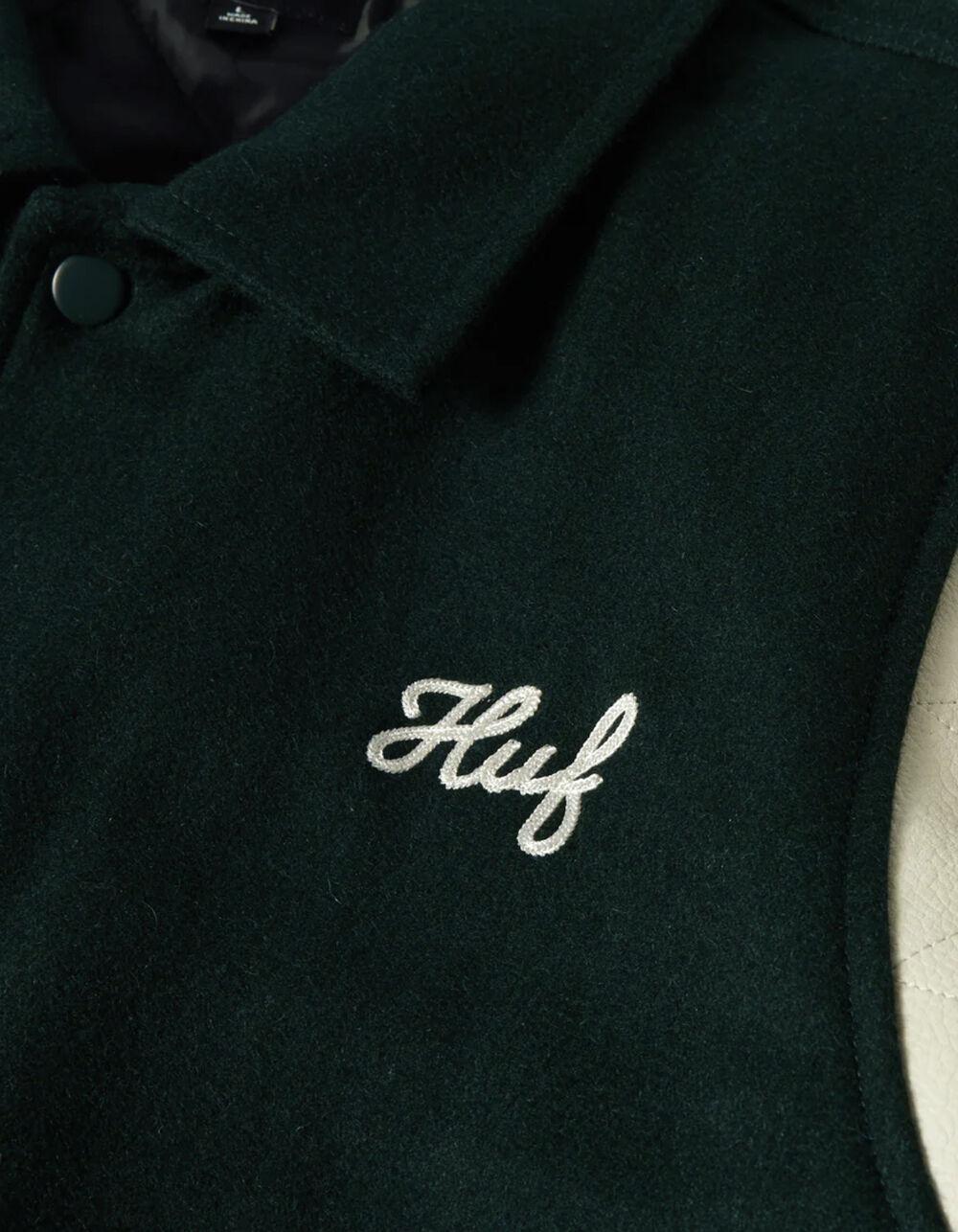HUF Song Mens Varsity Jacket - BLACK Product Image