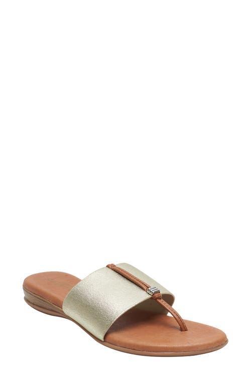 Andre Assous Nice Stretch Thong Sandals Product Image