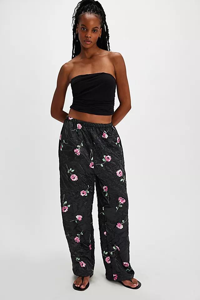 Asparagus Floral Pants Product Image