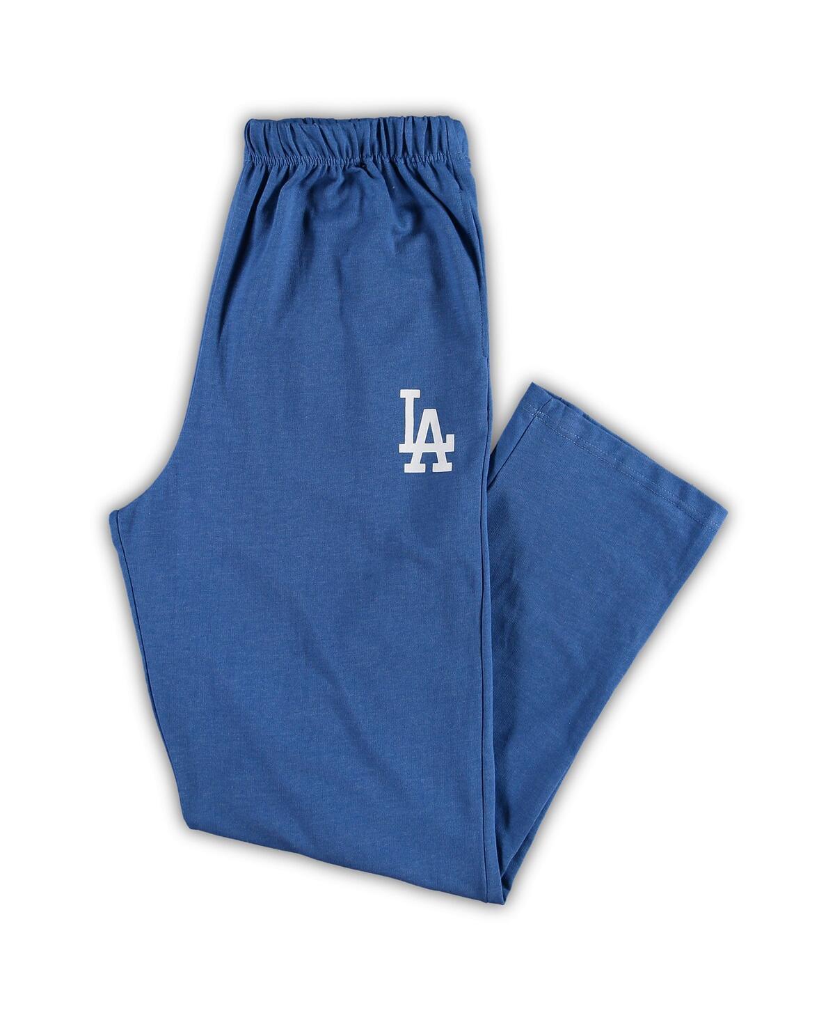 Mens Heathered Royal Los Angeles Dodgers Big & Tall Pajama Pants Product Image