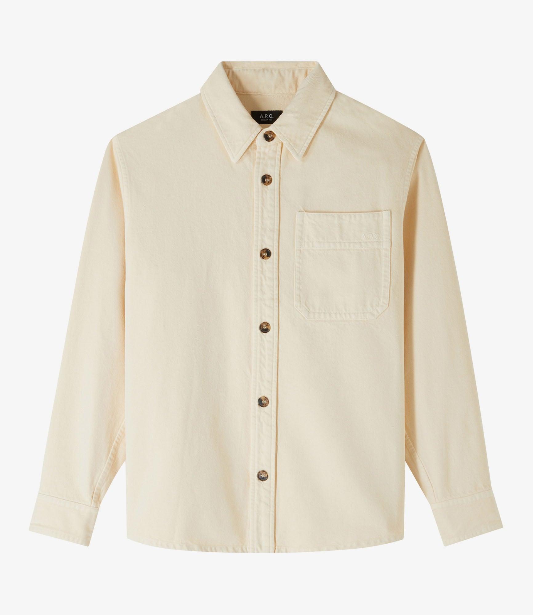 Basile Brodée Poitrine overshirt Male Product Image