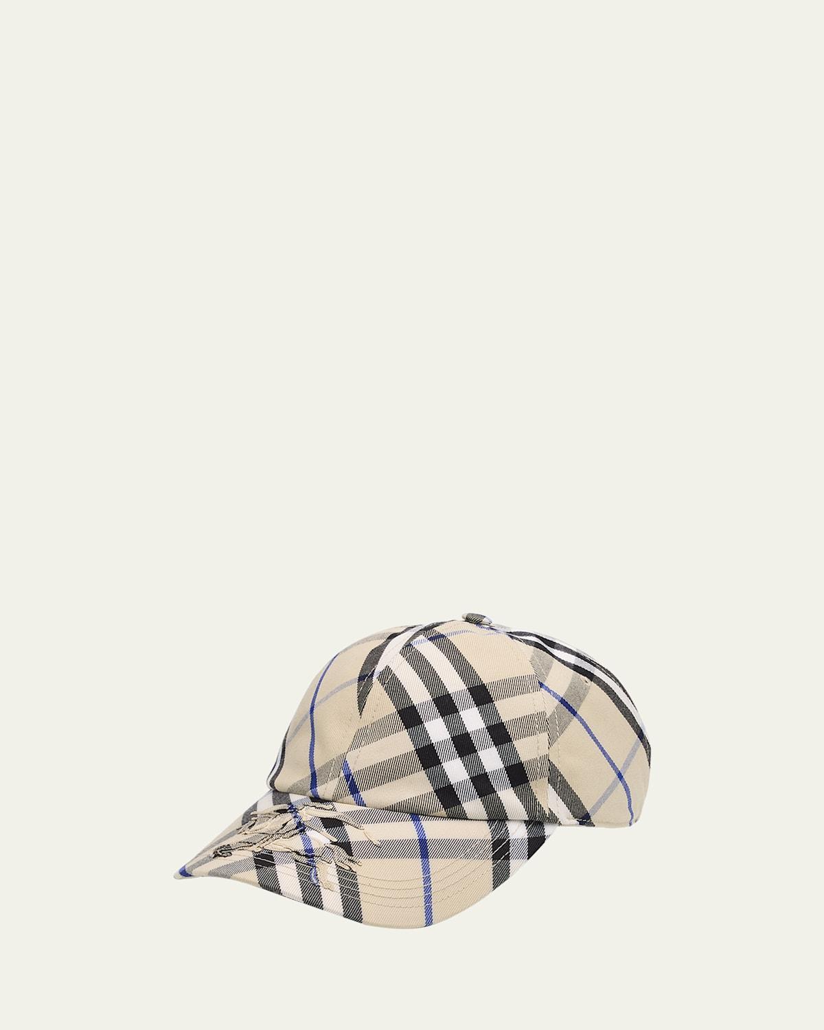 Men's Check EKD Baseball Cap Product Image