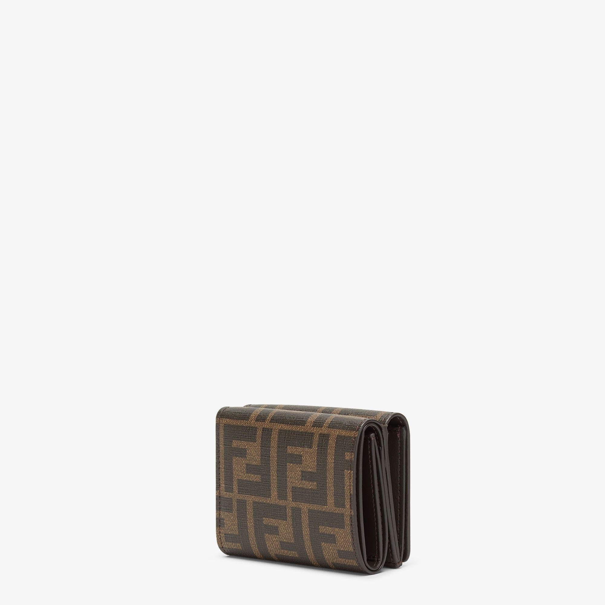 Fendi WalletLunar New Year brown FF fabric wallet Product Image