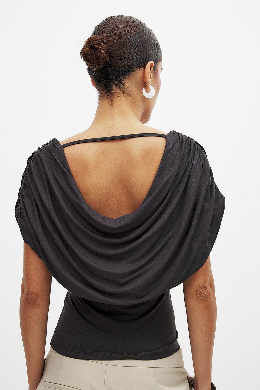 Soft Line Draped Top Product Image