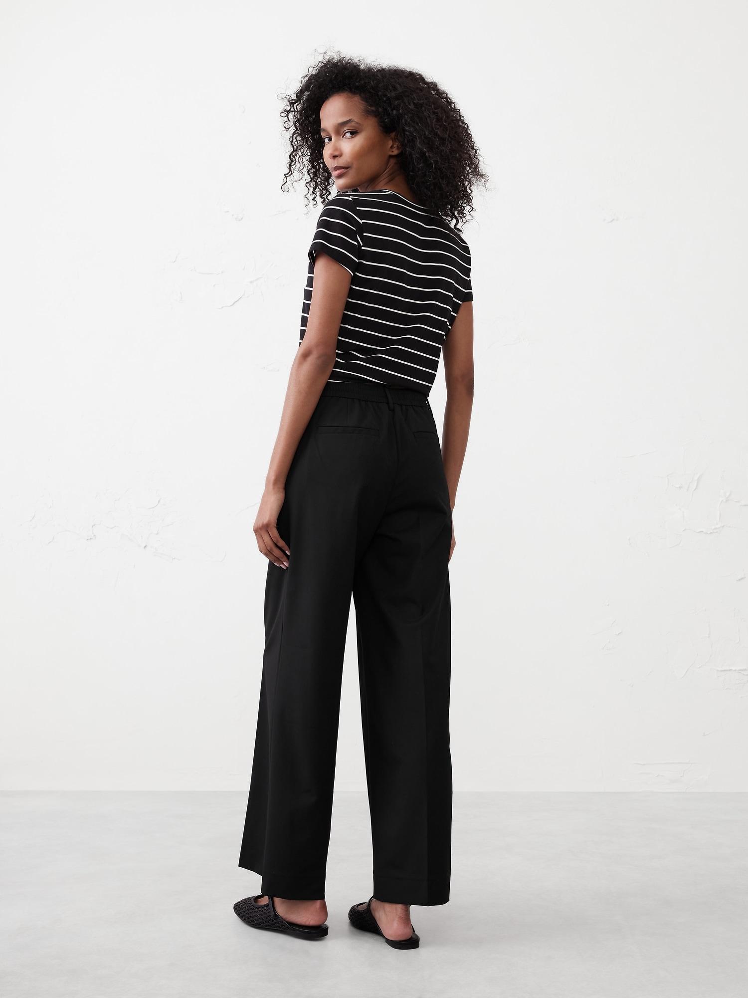 Bi-Stretch Easy Wide-Leg Pant Product Image